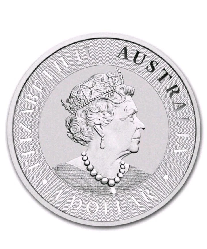 2020 Kangaroo - 1 Oz .9999 Silver Coin (IN CAPSULE) - image 2 of 3