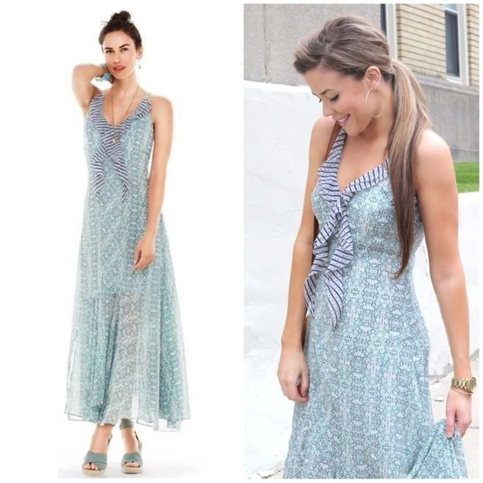 Maxi Vestido CABI Jardín Fiesta Talla 6 Foto 3 de 4