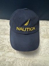 Nautica Hat Cap Strap Back Boys 8 to 16 Years Original Blue Yellow Baseball