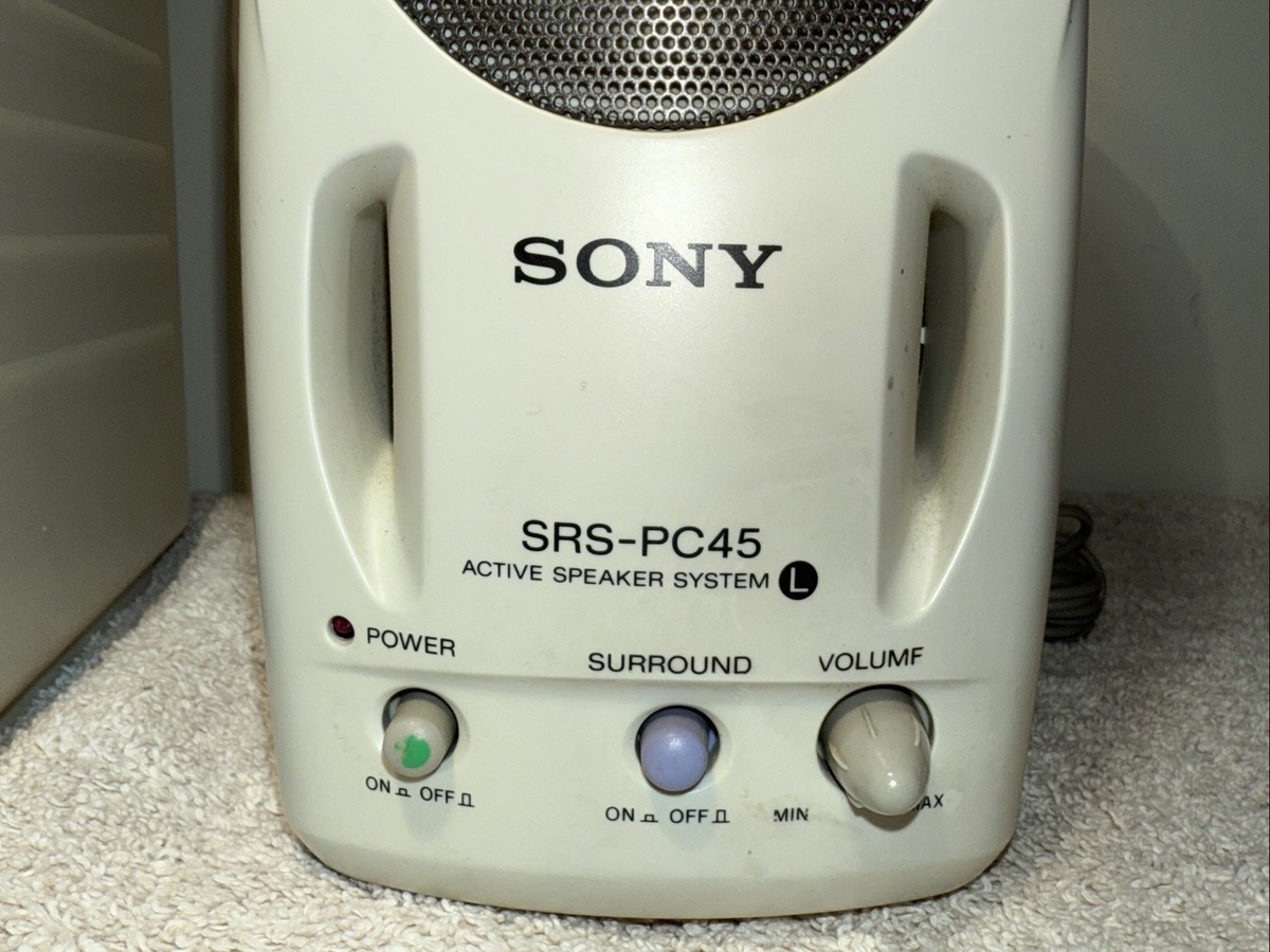 SONY アクティブスピーカー SRS-PC45