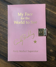 Candy Darling My Face for the World to See - Rare Book - Andy Warhol Superstar