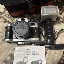 Vintage Olympia DL3000R Motor Drive Camera  Flash. Case Inc. Camera Works