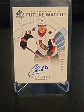 2017-18 SP Authentic - Autographed Future Watch Filip Chlapik #799/999 (AU, RC)