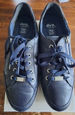 Ara Sneaker Leder,blau.Gr 42. Gebraucht Gut