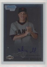 2010 Bowman Chrome Prospects Auto Ehire Adrianza #BCP201 Auto 03od