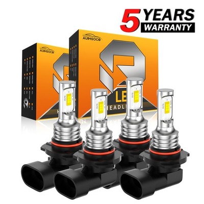 For Acura Integra 1995-2001 LED Headlight Super Bright High Low Beam Bulbs Combo
