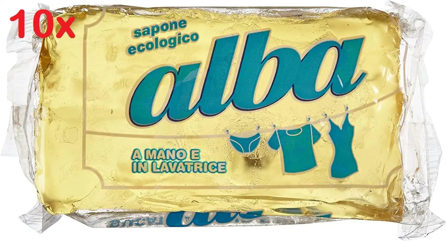 OFFERTA STOCK: 10 Pezzi Alba Sapone Ecologico 400g - Prezzo Shock