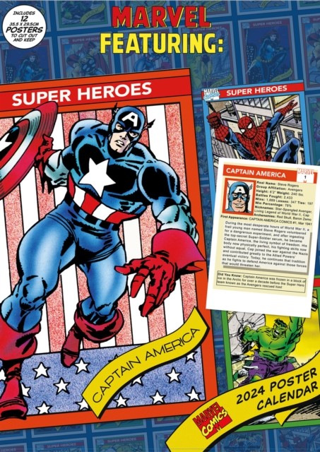 Marvel Classics A3 Poster Calendar (Paperback Book)
