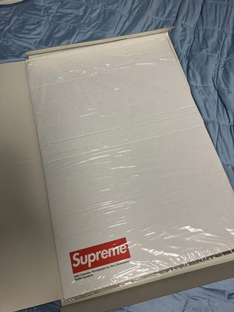 その他 Supreme Calendder Terry Richardson 2003 Supreme 2003 Calendar Photographed by Terry Richardson 