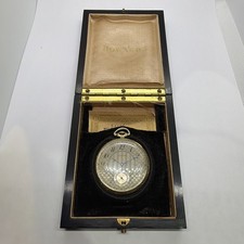 E Howard 17J Series 12 W/Matching s Box 14K Green Gold Filled Pocket Watch Runs