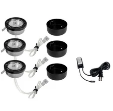 CSL Lighting Apollo Single Halogen Bulb Under Cabinet Low Voltage Puck Light