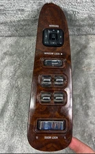 1998-2002 Lincoln Town Car Master Power Window Lock Switch Bezel OEM F8VB-14540