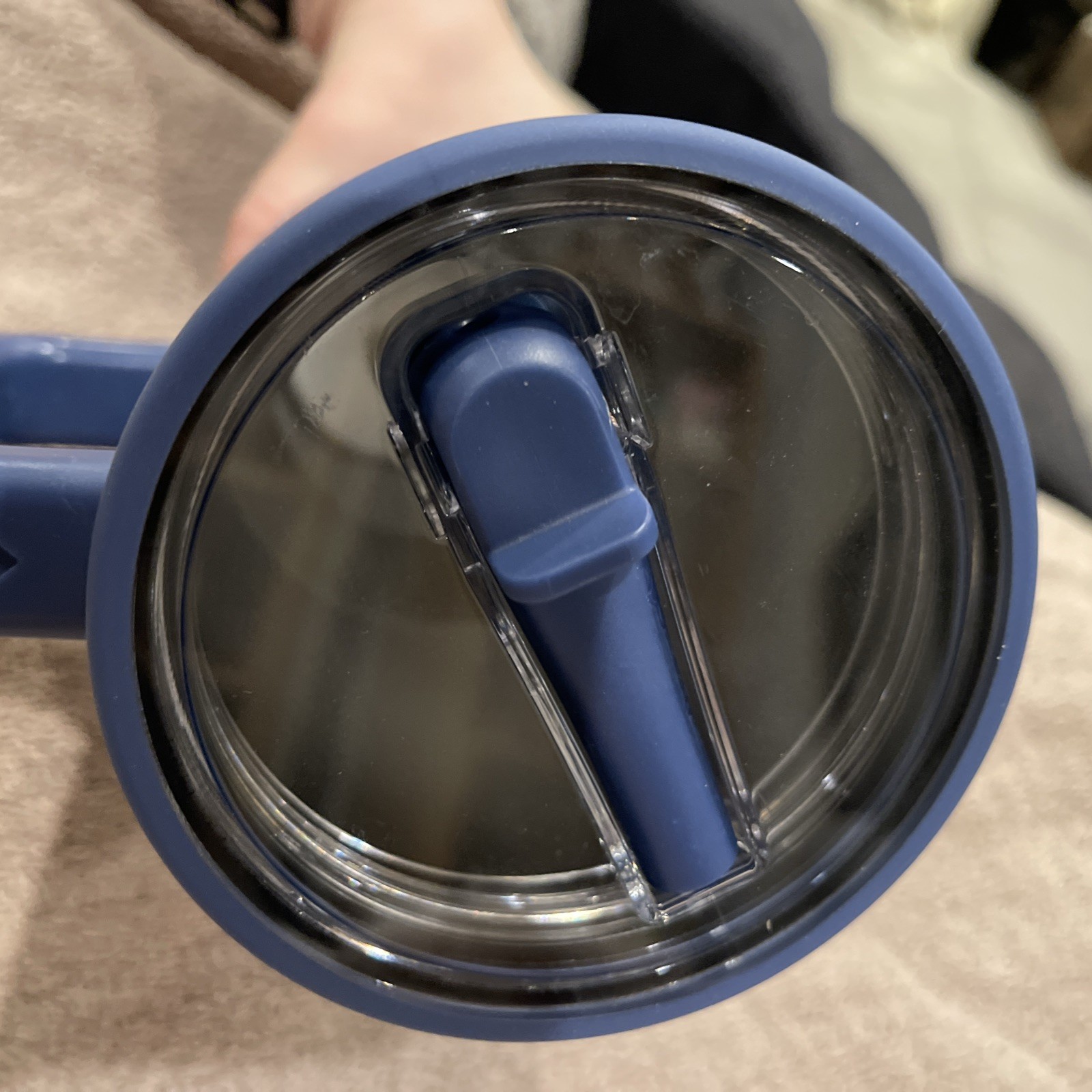 HydroJug x Fabletics LUXE360 Indigo Patchwork 40oz Traveler New