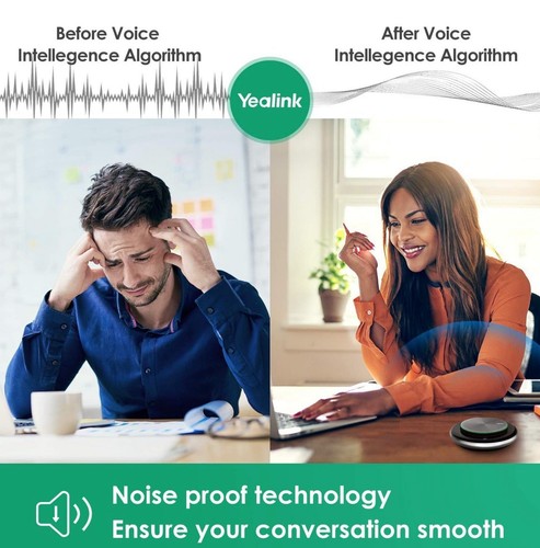 NEW Yealink CP700-TEAMS Bluetooth/USB Portable Speakerphone - Picture 4 of 14