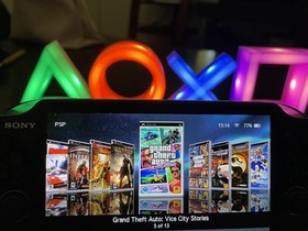 Sony PS Vita 2000 Black Mod Rank A CHARGER INCLUDED