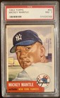 1953 Topps #82 Mickey Mantle PSA 7 YANKEEE GREAT!! HOF