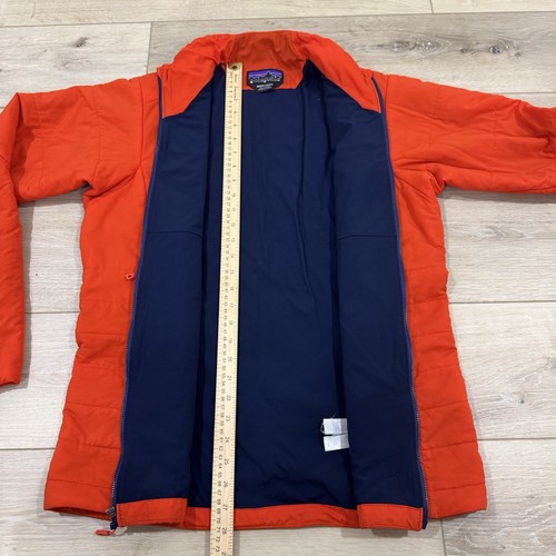 Patagonia Nano Air Jacket Mens Medium M Orange Full Zip Puffer Insulated - Bild 9 von 14