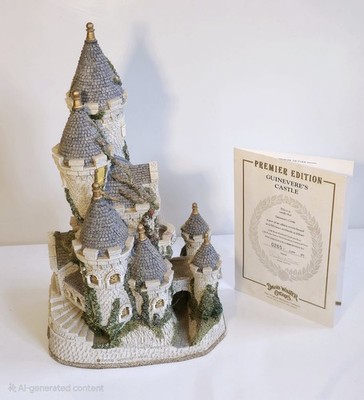 David Winter Cottages Guinevere's Castle Premier Limited Edition Boxed With COA 