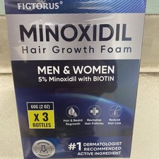 5 Minoxidil Foam - Hair Growth Treatment for Men  Women, Pack of 3