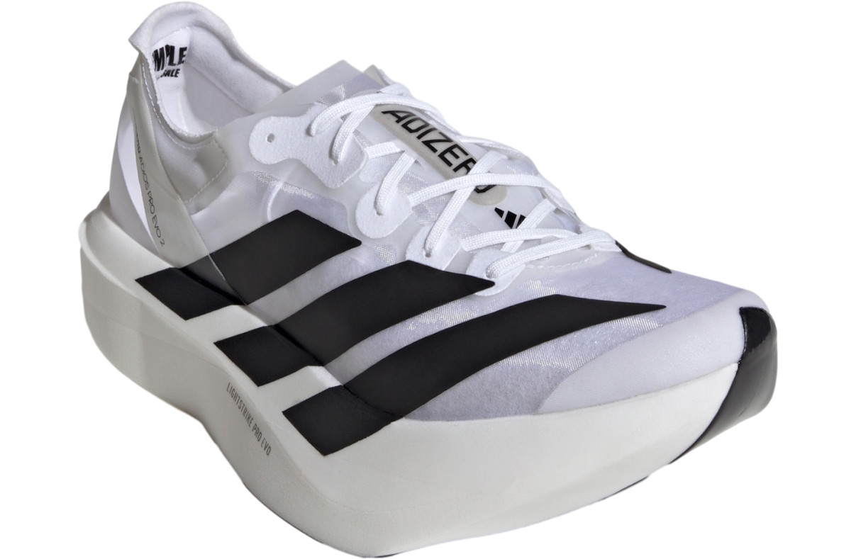 Adidas Adizero Adios Pro Evo 2 Running Marathon Racing Shoes JR7260 White image 4