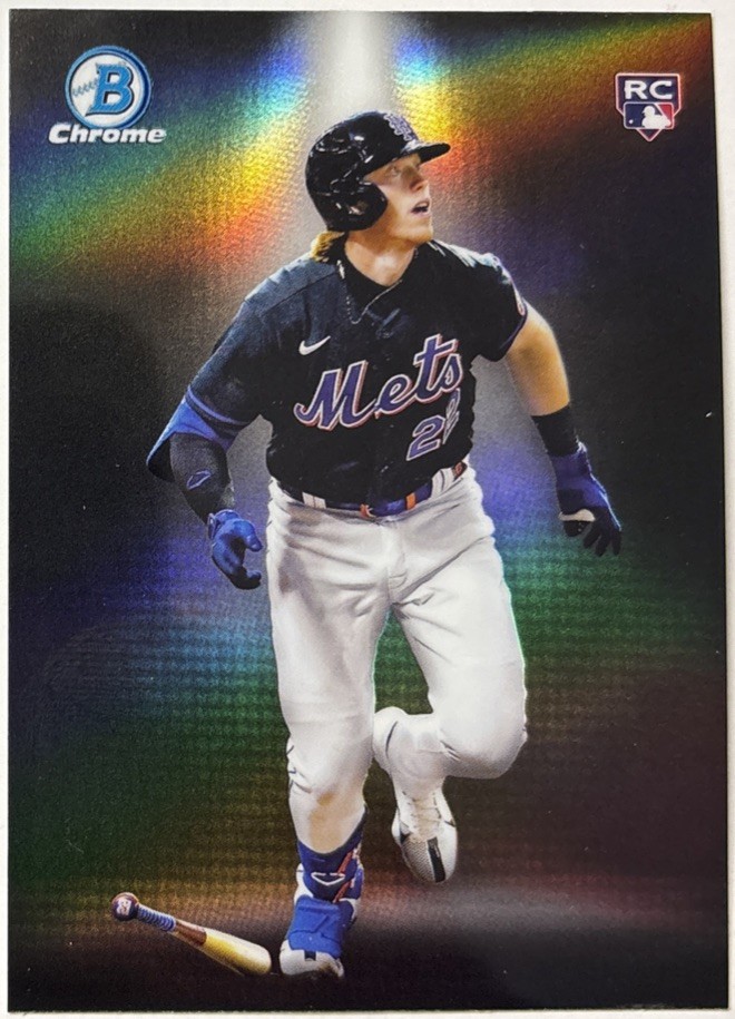 BRETT BATY 2023 Bowman Chrome Rookie Spotlights #BS-13 RC New York Mets Baseball