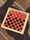 Vintage Barbie Skipper Clone Checkerboard Miniature Accessory Dollhouse Size