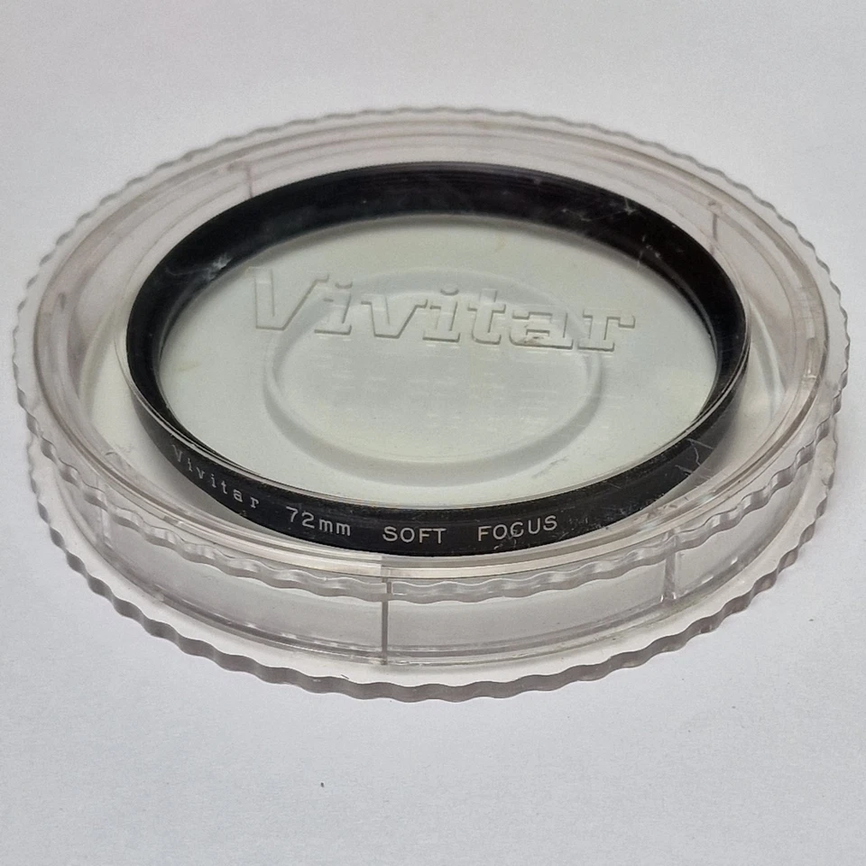 Vivitar 72mm Soft Focus Glass Filter Boxed With Keeper Case, Excellent Condition - Image 2 of 4