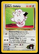 Erika's Clefairy 25/132 Rare Gym Heroes Pokemon Unlimited Lightly Played on eBay