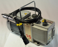 Edwards E2M1.5 Rotary Vane Vacuum Pump Oil Flushed & Tested 8.6 mTorr 120V 0.2hp