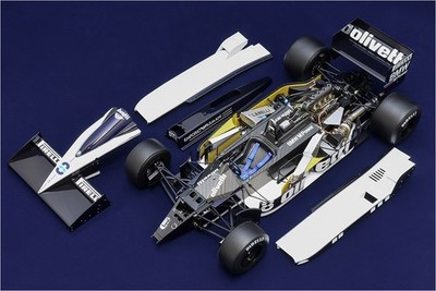 Model Factory Hiro 1/12 Fulldetail Kit Brabham BT55 K855 from