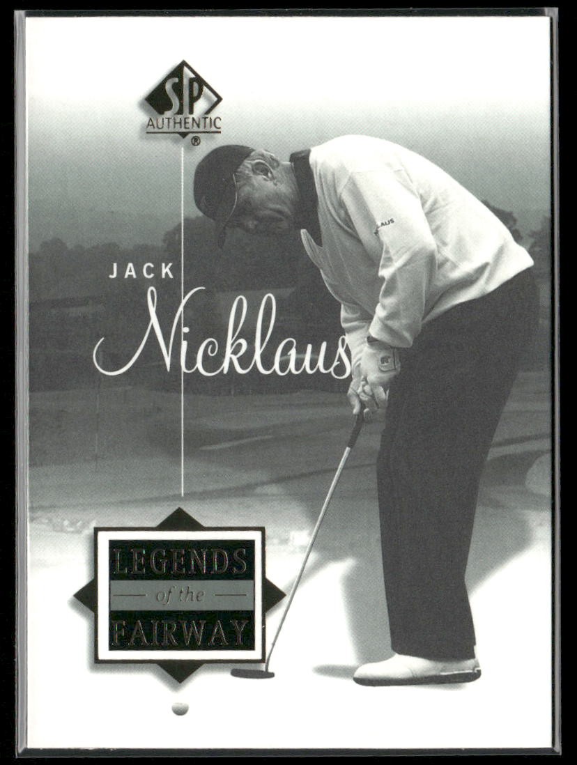 2002 SP Authentic #51SPA Jack Nicklaus