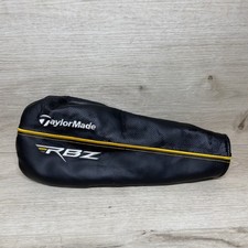 TaylorMade RBZ DriverHeadcover Faux Leather Padded Black Yellow Embroidered