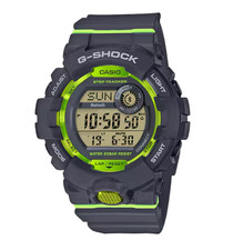 Casio G-Shock GBD-800-8 Bluetooth Fitness Digital Watch 200m UK Grey Resin Sport