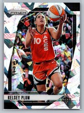 Kelsey Plum 2024 Panini Prizm WNBA #77 Ice Prizms Las Vegas Aces