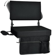 Stadium Seat with Back Support, Padded Ergonomic Back, Cushion Wide, Portable...