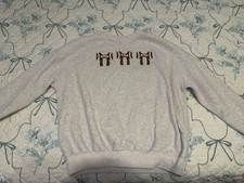 High quality Gray Football Sweatshirt Size Medium - Worn Once