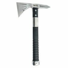 SOG F182N-CP Voodoo Hawk Mini Axe 2.75" 3Cr13MoV Straight Plain Edge Blade,