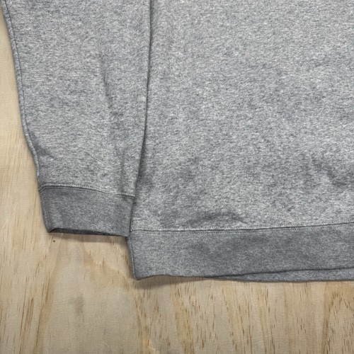 NEW LSU Tigers Nike Gray Club Fleece Crewneck Sweatshirt 2XL - Picture 3 of 13