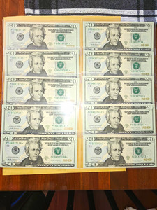 Lot of 10 - $20 Federal Reserve Sequential Star Notes - Collections & Lots