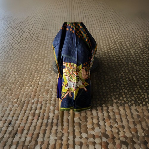 Neuer langer Schal Etro 70% Wolle & 30% Seide, 160cm x 70cm, 63x25" mit Etro Tasche - Bild 7 von 21