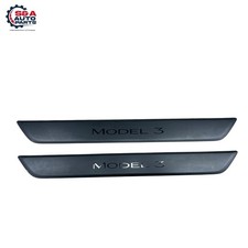 TESLA MODEL 3 2017-2023 FRONT LEFT and RIGHT SIDE DOOR SILL SCUFF PLATE PANEL OE