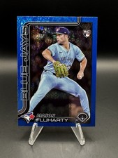 2025 Topps Update Mason Fluharty Blue Foil /150 (RC) Blue Jays Color Match