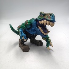 Vintage Mattel Extreme Dinosaurs T-Rex T-Bone War Paint Camo Dino Chopper