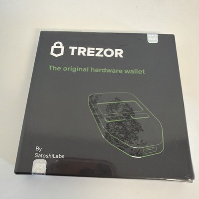 TREZOR Model One - White Bitcoin Wallet