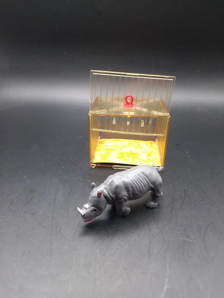 CORGI CHIPPERFIELDS CIRCUS MENAGERIEKÄFIG MIT NASHORN - Bild 2 von 4