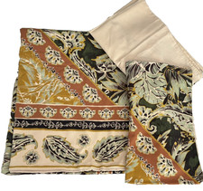 M&S DOUBLE Bed Multicolour Mix Print Pure Cotton Bedding Set Marks Spencer