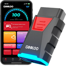 GOOLOO OBD2 Vollsystem-Diagnosegerät Bluetooth mit Auto-Codeleser 6+ Hot Reset