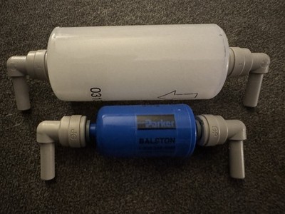 Cynosure Palomar Vectus/icon/starlux Water Filters- 1 Large/1 Small W/ Fittings