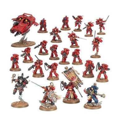 Warhammer 40k Armageddon 11. Edition Space Marine Half Box (neu auf Anguss)