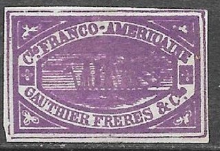 USA Local Stamps Gauthier Freres & Co Shipping Cie Bogus see scans